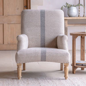 Nkuku Kallu Wool & Cotton Occasional Chair